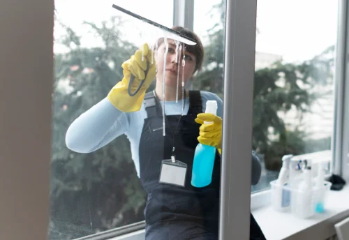 Nettoyage de vitres intérieures et extérieures à Saint-Vaast-d'Équiqueville